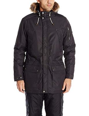 Craghoppers Leven Parka, Grigio (Black Pepper), S
