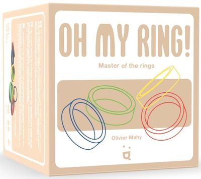 Helvetiq- Oh My Ring - Jeu de rapidité pour Toute la Famille - Jeu de dextérité avec des Anneaux - 99930