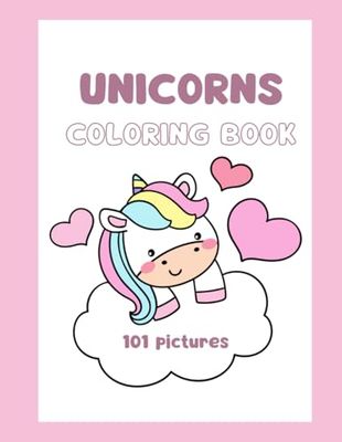 Coloring book: Unicorns