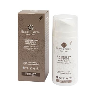 Bewell Green Scrub Maschera Rigenerante Alghe e Aloe