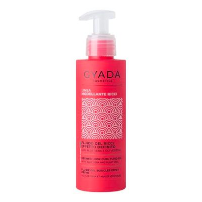 GYADA COSMETICS, Gel Fluide Modelant pour Cheveux Bouclés et Ondulés, 98% d’ingrédients naturels, disciplinant et anti-frisottis, huiles d’argan, noix de coco et lin, 150 ml