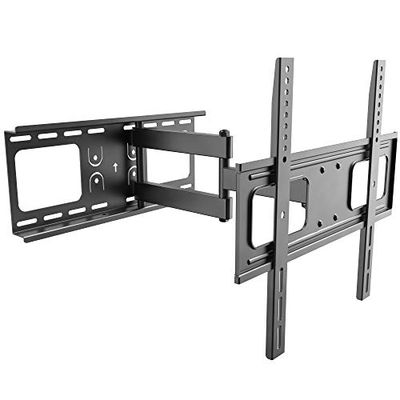 RICOO TV muurbeugel televisie zwenkbaar en kantelbaar voor 32-55 inch, universele tv-houder S3744, televisiehouder voor muur, muurbeugel televisie 55 inch tot 50 kg met max. VESA 400x400 mm