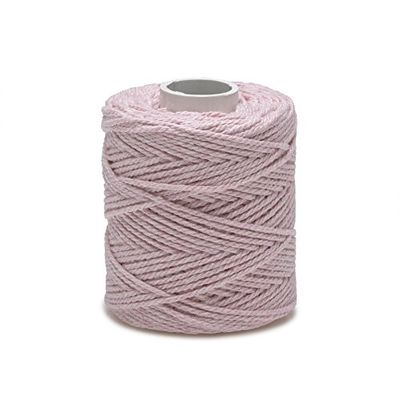 La cordeline DCJN12D katoengaren, lichtroze, 1,2 mm, 45 m, lichtroze, 5 x 5 x 5,5 cm