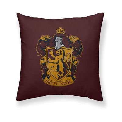 BELUM | Harry Potter Cushion Cover, 100% Cotton Cushion Cover 50 x 50 cm Gryffindor Basic A