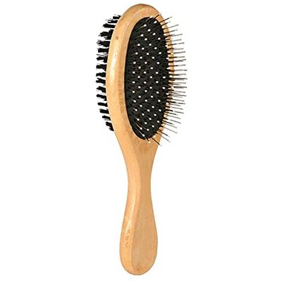 Wooden brush, double sided, 6 23 cm