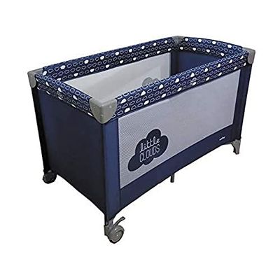Olmitos - Resesäng basic cloud navy, L