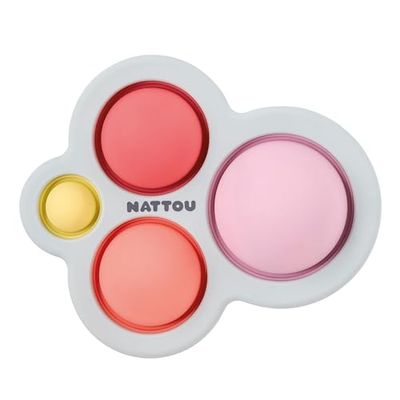 Nattou- Juguetes Pop-it, Color Purple (875493)