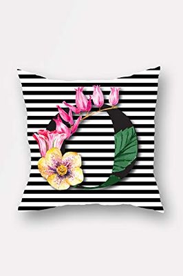 Lulu Home - Funda de Almohada, Multicolor, 45 x 45 cm