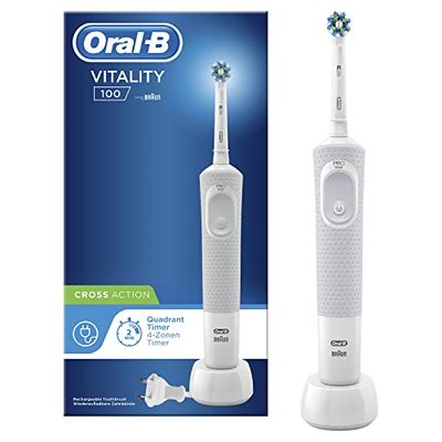 Oral B Elec Pro 600 White & Clean Brosse à Dents Électrique Rechargeable