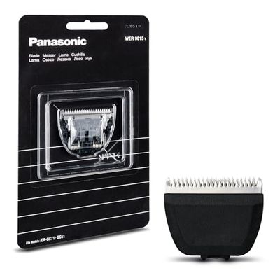 Panasonic WER9615Y1361 Lame de Rechange pour Tondeuse à Barbe, Cheveux et Corps ER-GC71 et ER-GC51, Acier Inoxydable Japonais, Tondeuses à Cheveux