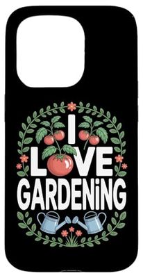 I Love Gardening Tomate Plant Coque pour iPhone 15 Pro