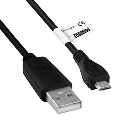 mumbi 08265 - Câble de remplacement USB pour Micro USB / Câble de données Kindle pour Amazon Kindle / Kindle Fire / Clavier Kindle / Kindle Paperwhite / Kindle Touch