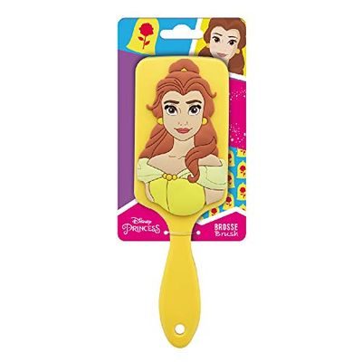 Princesas DISNEY - BELLE Cepillo de Silicona 3D - Princesa - Todo tipo de cabello