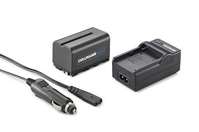 Cull Uomo BA 4400s Kit Lithium Akku per Sony NP – F750, 4400 mAh NERO