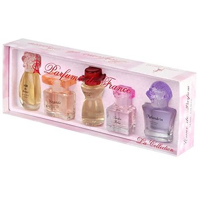 Charrier Parfums "La Collection" Gift set of 5 Miniatures Eau de Parfum Total 54.1 ml