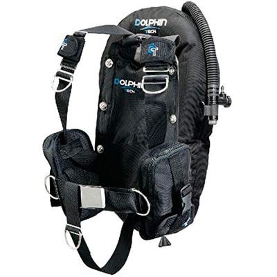 Ist/Dolphin Ali Jt-30h con ESP.Acciaio E Imbracatura Basic (13,6 kg), Zaino Unisex-Adulto, Nero, Taglia Unica