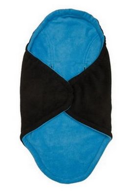 Babyzubehör HLUSIN Cooc 1011201011 Doudou à 5 points Noir/turquoise Longueur env. 86 cm Largeur env. 45 ou 92 cm