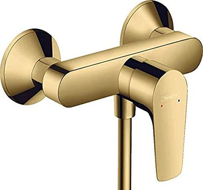 hansgrohe Talis E - Grifo de ducha para 1 función, acabado dorado pulido