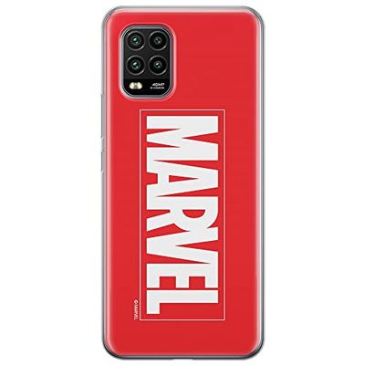 ERT GROUP mobiltelefonfodral för Xiaomi MI 10 LITE originalt och officiellt licensierat Marvel mönster 001 optimalt anpassad till formen på mobiltelefonen, fodral tillverkad av TPU-plast