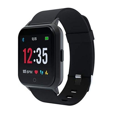 Abyx Touch Smartwatch, GPS-functie, waterdicht, zwart