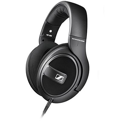 Sennheiser Auriculares HD 569 para colocar alrededor de la oreja y la parte trasera cerrada, color negro