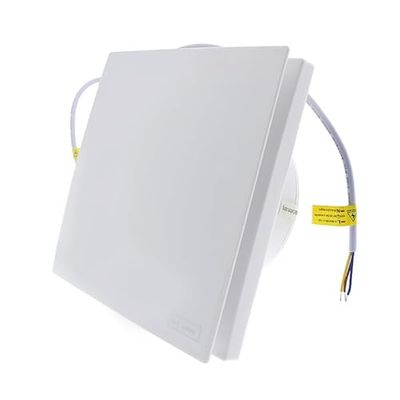 Extractor - extractor de aire de 22W, color blanco, 300g, medidas 208x213x100 mm, ideal para ventilación eficiente. *