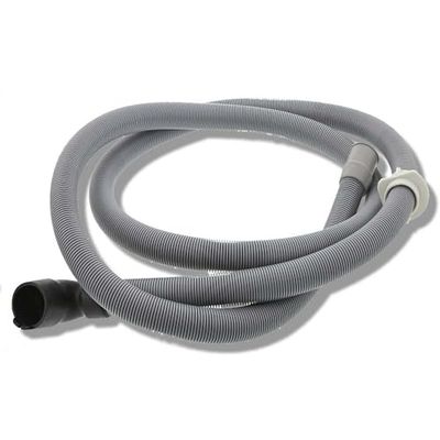 Tube Lave-vaisselle pour vidange d'eau avec diamètre intérieur côté échappement de 21 mm et longueur de 220 cm Convient pour AEG Zanussi Rex Electrolux