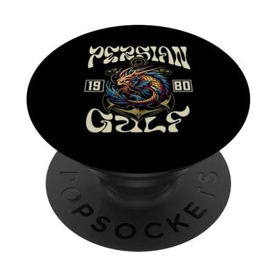Golfo Pérsico 1980 para Marinero de despliegue del Golfo Pérsico en 1980 PopSockets PopGrip Adhesivo