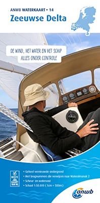 ANWB Waterkaart 14 Zeeuwse Delta: 1:50.000