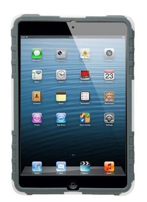 Armor-X CX-A31-WT_GY Case X beschermhoes met opstelling en bevestiging voor Apple iPad Mini wit/grijs