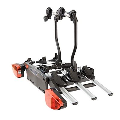 Menabo Portabici da Gancio Traino Sirio Plus per 3 Biciclette Compatibile E-Bike/Fat Bike