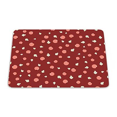 Bonamaison, Tapis de Souris Rectangle Imprimé Numériquement, Fond Antidérapant, pour Bureau et Maison, Taille: 22x18cm