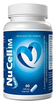 Nucleotide Nutrition, NuCell IM Food Supplement, Verified Immune & Stress Support, Pot of 60 Vegi-Caps – 30 Servings