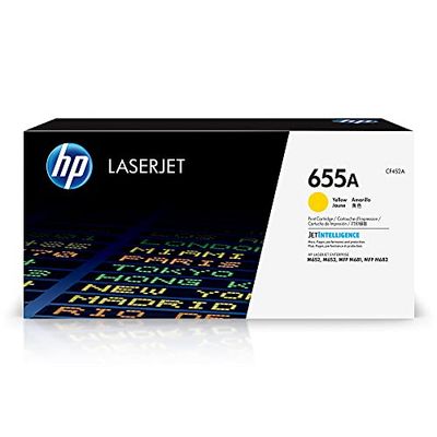 HP 655A - Yellow - original - LaserJet - toner cartridge (CF452A) - for Color LaserJet Enterprise M652, M653, LaserJet Enterprise Flow MFP M681, MFP M682