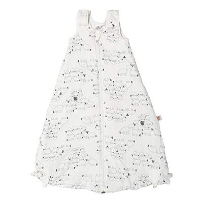 Ergobaby Saco de Dormir Bebe, Algodón, dormir invierno - TOG 2.5, Sheep, 83.5 96.5 cm, 18 36 Meses