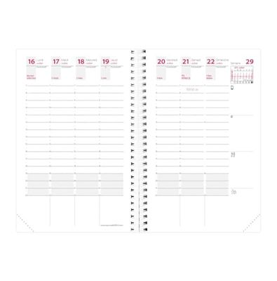 Quo Vadis - Collection: Time & Life Sept Pocket Diary Refill – Academic Diary – Week to View – Size: 10 x 15 cm – Year 2023-2024