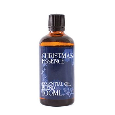 Mystix London | Christmas Essence Pure & Natural Essential Oil Blend 100ml - for Diffusers, Aromatherapy & Massage Blends | Perfect as a Gift | Vegan, GMO Free