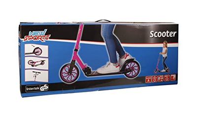 New Sports Scooter różowy/czarny, 200 mm, ABEC7