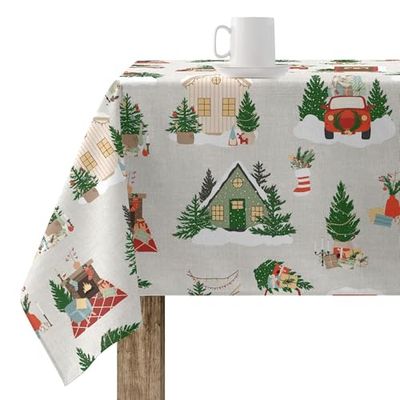 MANTEL RESINADO ANTIMANCHAS MODELO MERRY CHRISTMAS 78