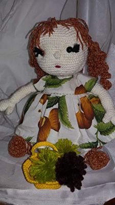 Bambola amigurumi - Castagnola