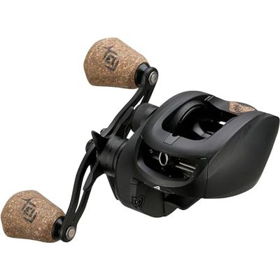 13 FISHING – koncept A2 Baitcast rulle – 5,6:1 växelförhållande – vänsterhänta (friska + salt) – A2-5,6-LH, svart