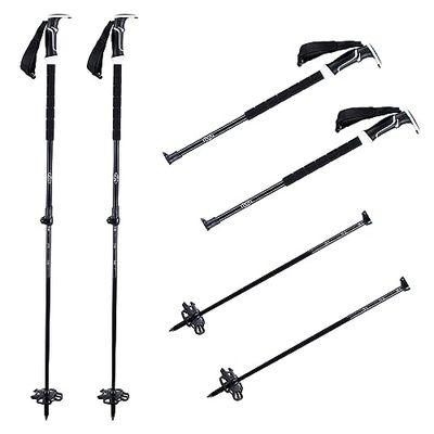 K2 Unisex - Scepter Carbon Touringstock voor volwassenen, zwart, 1SIZ