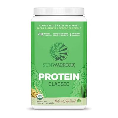 SUNWARRIOR Protéine de Riz Classique Naturelle 750 g 1 Unité