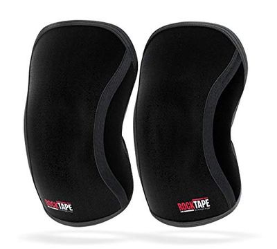 RockTape Genouillères Rockband RX, 1801-BK-7M, Assassins - Black, 7mm M
