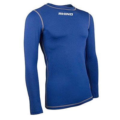Rhino unisex tagless baslager, kunglig, medium