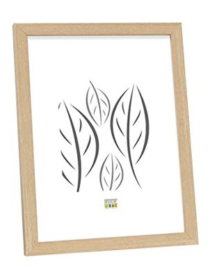 Deknudt Frames S44CH1-13.0X18.0 - Moldura para fotos (madeira de carvalho e DM, 13 x 18 cm)