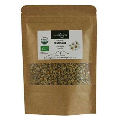 Collecteave Camomille Bio Grecque, Sachet papier Kraft, Paquet de 2 x 30 g (Total : 60 g)