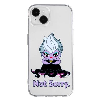 ERT GROUP mobiltelefonfodral för Iphone 13 MINI originalt och officiellt licensierat Disney mönster Ursula 004 optimalt anpassad till formen på mobiltelefonen, gedeeltelijk transparant