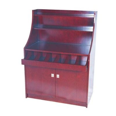 García de Pou 127.18 Mueble para Cubiertos y Vajilla Grande, 100 x 55 x 141 Cm, Marrón Rojizo