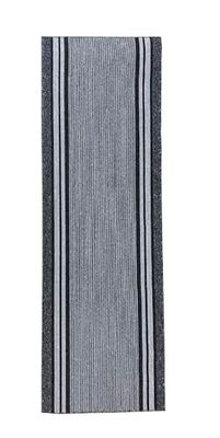Tadi & Imperio1979 Tapis Long pour Couloir, Cuisine, entrées antidérapantes de Couleurs Grises, Lavable en Machine et à la Main.